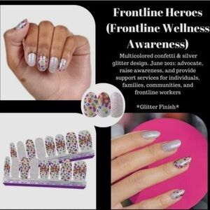 184. Color Street Nail Polish Strips - Frontline Heroes